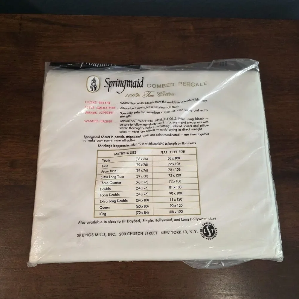 Springmaid thank describe preference